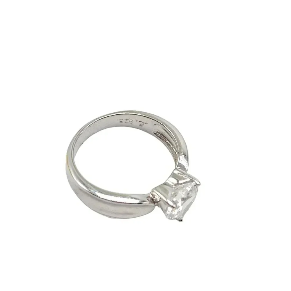 L clear rhinestone